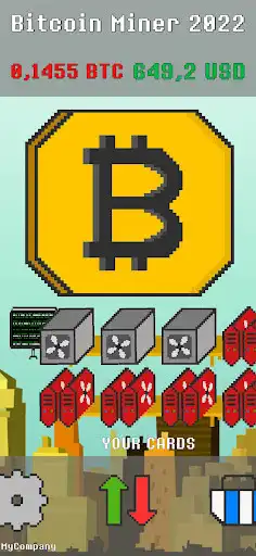 Play Bitcoin Mining: Crypto Games  and enjoy Bitcoin Mining: Crypto Games with UptoPlay