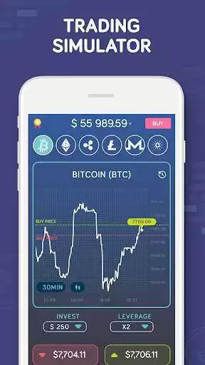 Play APK Bitcoin Trading App - Bitcoin Flip  and enjoy Bitcoin Trading App - Bitcoin Flip with UptoPlay bitcoinflip.flip