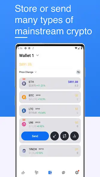 Play Bitcoin Wallet: Blockchain NFT as an online game Bitcoin Wallet: Blockchain NFT with UptoPlay