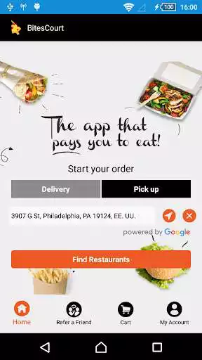Play Bites Court - Food Delivery  and enjoy Bites Court - Food Delivery with UptoPlay