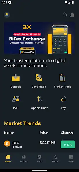 Play BitFex - Exchange as an online game BitFex - Exchange with UptoPlay