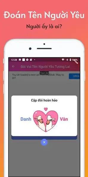 Play Bói Tình Yêu Theo Tên LoveTest as an online game Bói Tình Yêu Theo Tên LoveTest with UptoPlay