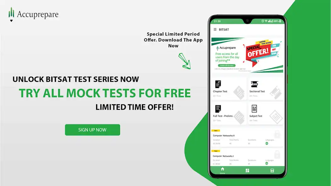 Play BITSAT Mock Test App  and enjoy BITSAT Mock Test App with UptoPlay