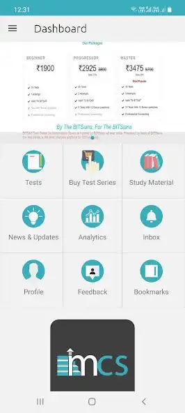 Play BITSAT Test Series By Masterclass Space  and enjoy BITSAT Test Series By Masterclass Space with UptoPlay