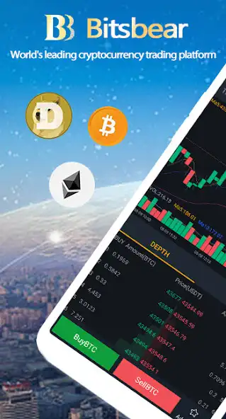 Play Bitsbear - Trade Crypto  and enjoy Bitsbear - Trade Crypto with UptoPlay