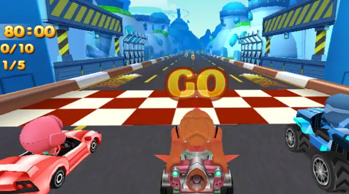 Play Bits on the Fritzy Rusty Racing Car 3D
