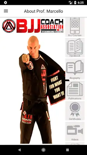 Play BJJ Coach Marcello C. Monteiro Official App  and enjoy BJJ Coach Marcello C. Monteiro Official App with UptoPlay