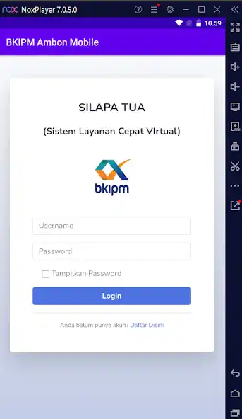 Play BKIPM Ambon Mobile as an online game online BKIPM Ambon Mobile with UptoPlay Play BKIPM Ambon Mobile as an online game BKIPM Ambon Mobile with UptoPlay
