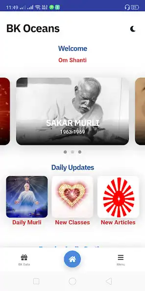 Play BK Oceans - Brahma Kumaris All Data In One Place  and enjoy BK Oceans - Brahma Kumaris All Data In One Place with UptoPlay