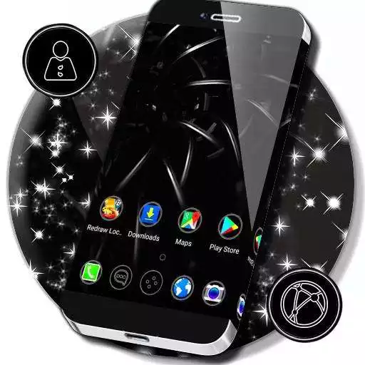 Play Black 3D Launcher APK