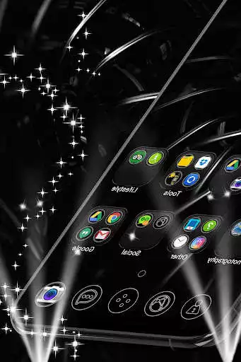 Play Black 3D Launcher  and enjoy Black 3D Launcher with UptoPlay