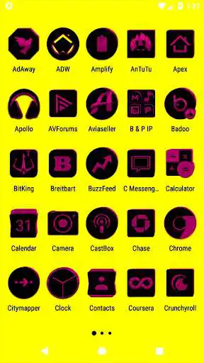 Play Black and Pink Icon Pack ✨Free✨