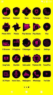 Play Black and Pink Icon Pack ✨Free✨