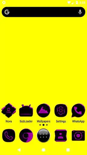 Play Black and Purple Icon Pack  and enjoy Black and Purple Icon Pack with UptoPlay