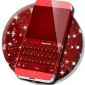 Free play online Black and Red Keyboard Theme APK
