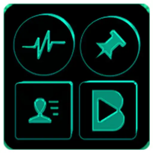 Play Black and Teal Icon Pack APK Play Black and Teal Icon Pack APK