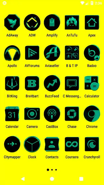 Play Black and Teal Icon Pack as an online game Black and Teal Icon Pack with UptoPlay