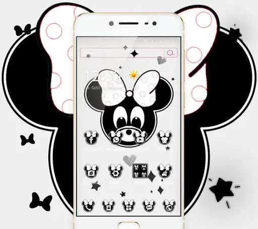 Play Black and White Cute Eminey Wallpaper Theme  and enjoy Black and White Cute Eminey Wallpaper Theme with UptoPlay