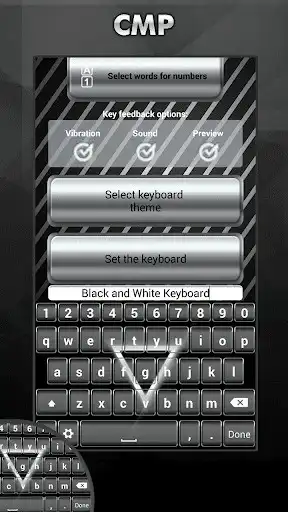 Play Black and White Keyboard