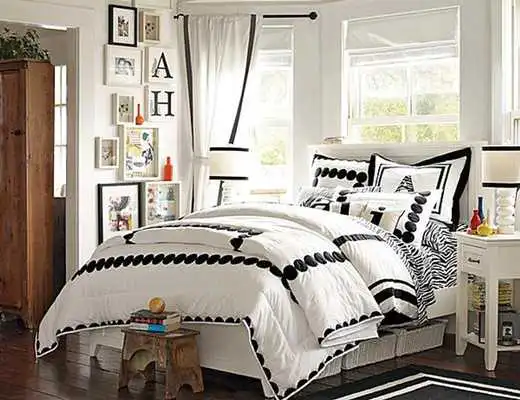 Play Black and white room paints