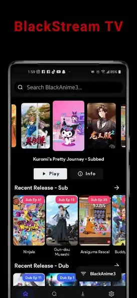 Play BlackAnime as an online game BlackAnime with UptoPlay