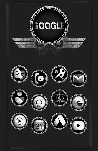 Play Black Army Diamond - Icon Pack as an online game Black Army Diamond - Icon Pack with UptoPlay