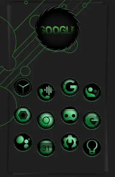 Play Black Army Emerald - Icon Pack as an online game Black Army Emerald - Icon Pack with UptoPlay