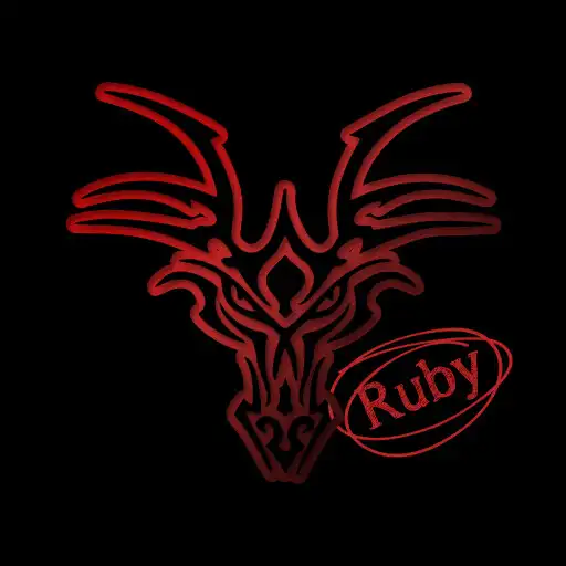 Play Black Army Ruby - Icon Pack APK