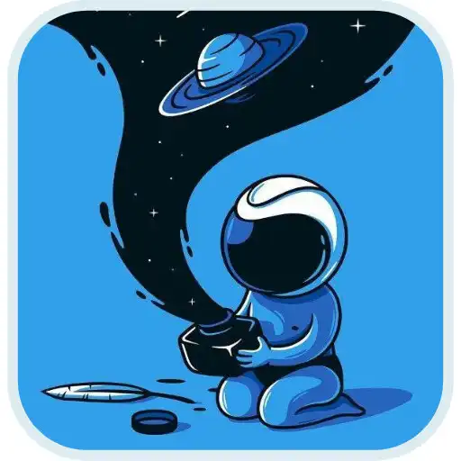 Play Black Astronaut Wallpaper APK