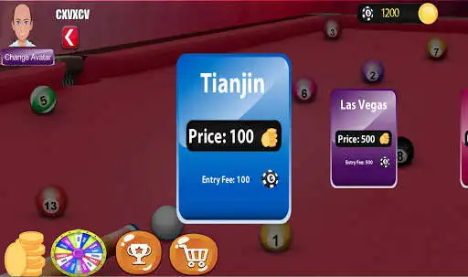 Play Black Billiard Game as an online game Black Billiard Game with UptoPlay