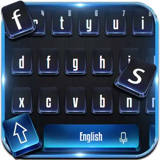 Free play online Black Blue Keyboard APK Free play online Black Blue Keyboard APK