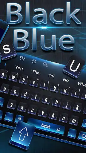 Play Black Blue Keyboard
