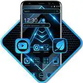 Free play online Black Blue Metal Theme APK Free play online Black Blue Metal Theme APK