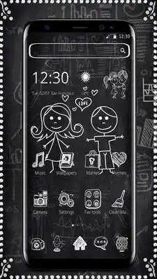 Play Blackboard Couple Love Theme