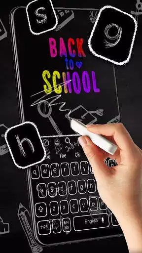 Play Blackboard School Keyboard