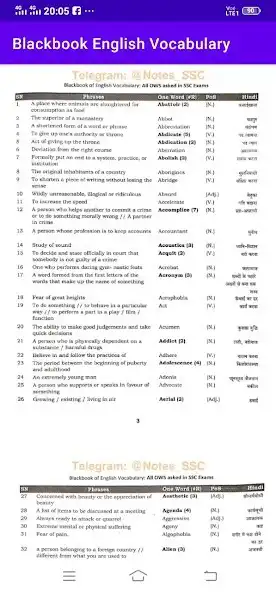 Play Blackbook English Vocab Book as an online game Blackbook English Vocab Book with UptoPlay