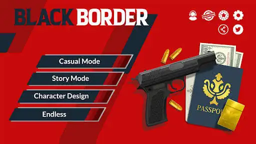 Play Black Border Patrol Simulator as an online game Black Border Patrol Simulator with UptoPlay