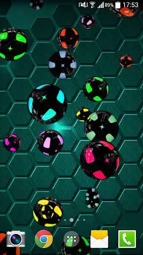 Play Black Bubble Live Wallpaper as an online game Black Bubble Live Wallpaper with UptoPlay