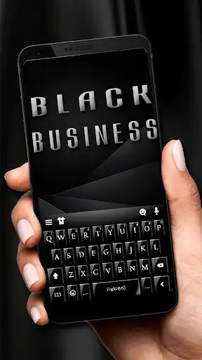Play Black Business Keyboard  and enjoy Black Business Keyboard with UptoPlay