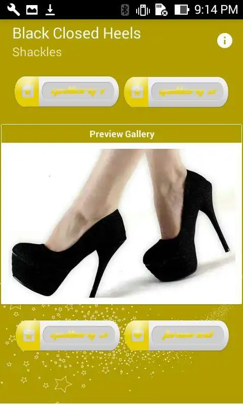 Play Black Closed Heels
