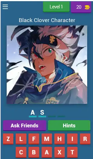 Play Black Clover Quiz  and enjoy Black Clover Quiz with UptoPlay