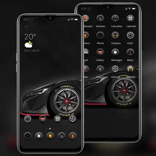Play Black cool car wheel theme as an online game Black cool car wheel theme with UptoPlay