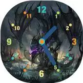 Free play online Black Dragon Clock Widget APK Free play online Black Dragon Clock Widget APK