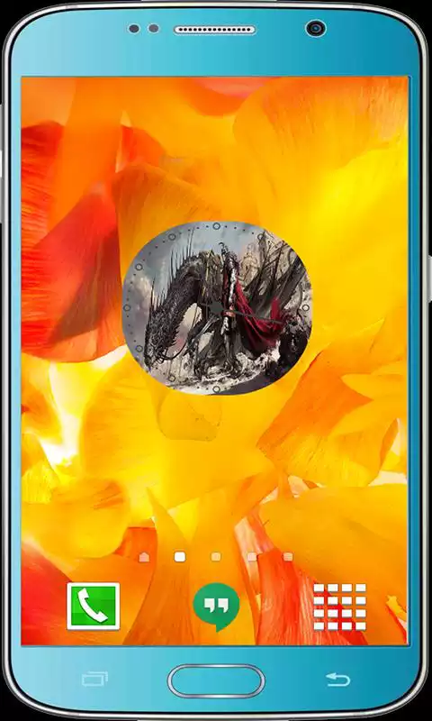 Play Black Dragon Clock Widget