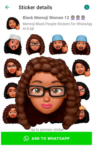 Play Black Emojis for WhatsApp as an online game Black Emojis for WhatsApp with UptoPlay