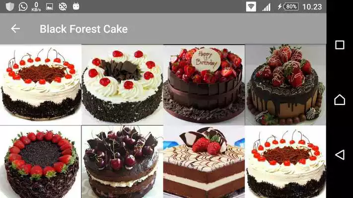 Play Black forest cake