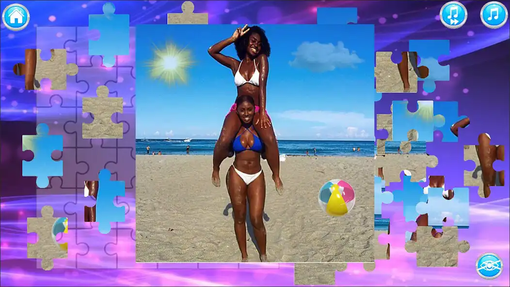 Play Black Girls in Bikini as an online game Black Girls in Bikini with UptoPlay