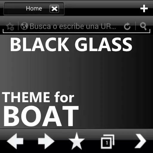 Free play online BLACK GLASS Boat Theme  APK