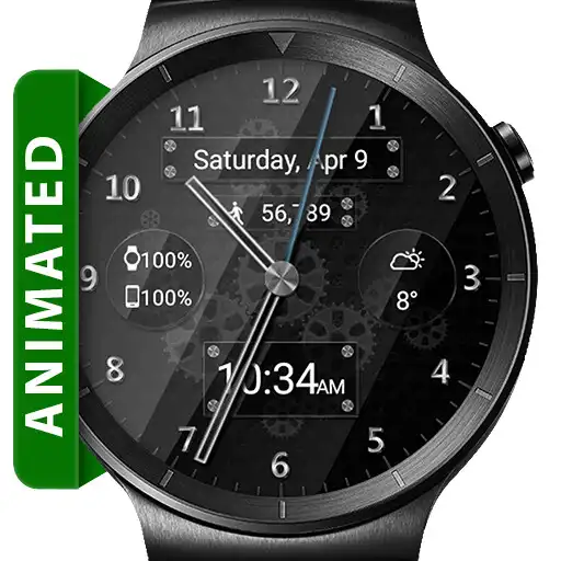 Play Black Glass HD Watch Face APK Play Black Glass HD Watch Face APK