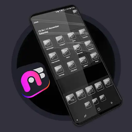 Play Black Glass Theme - Art Fine Launcher APK Play Black Glass Theme - Art Fine Launcher APK